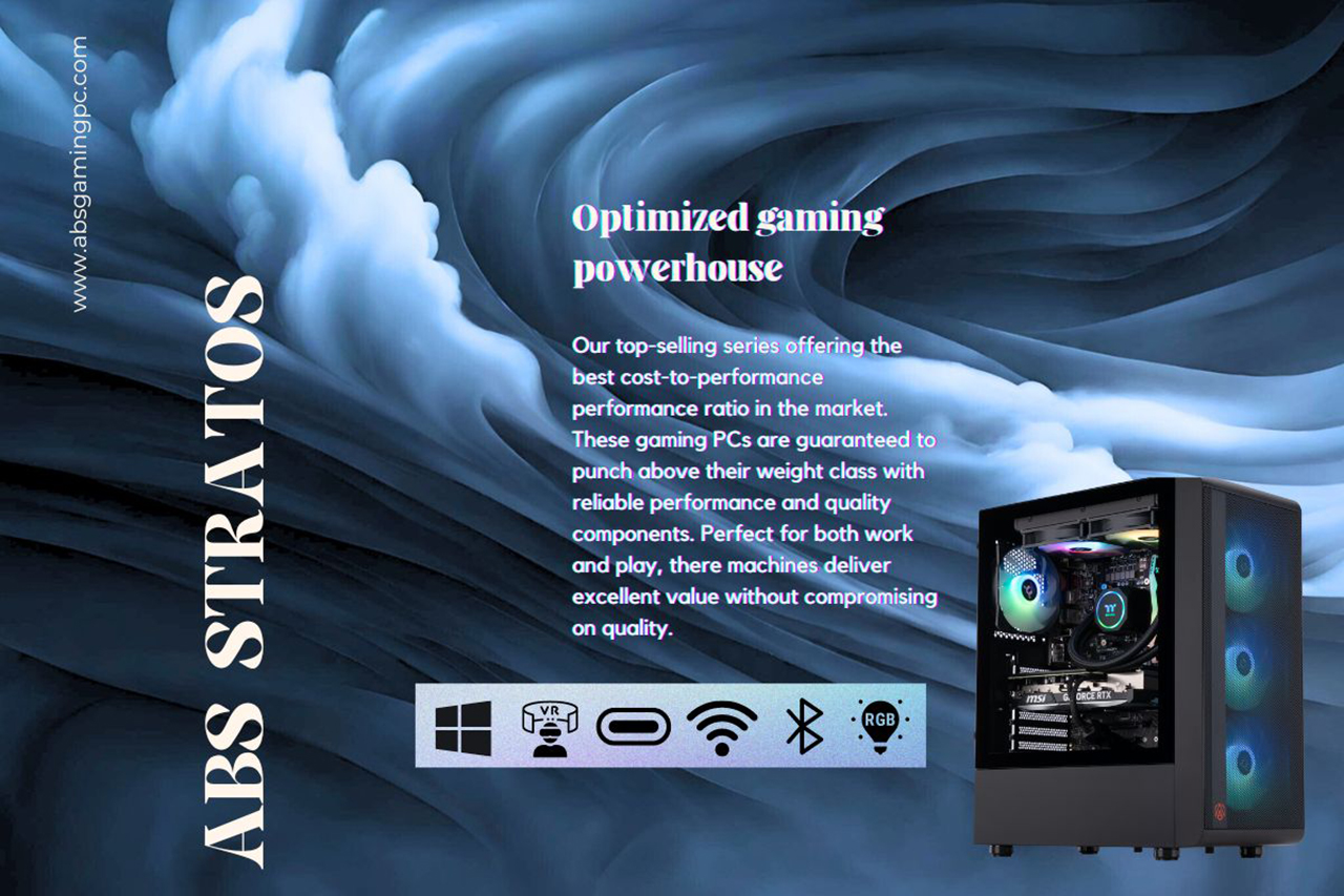 Abs Stratos Aqua Gaming Pc Windows Intel I F Geforce Rtx